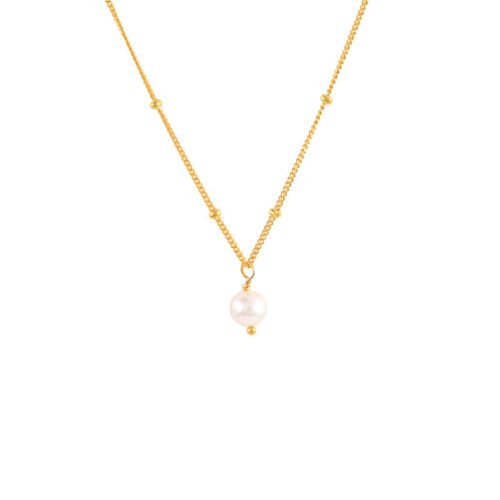 Pearl Collarbone Necklace
