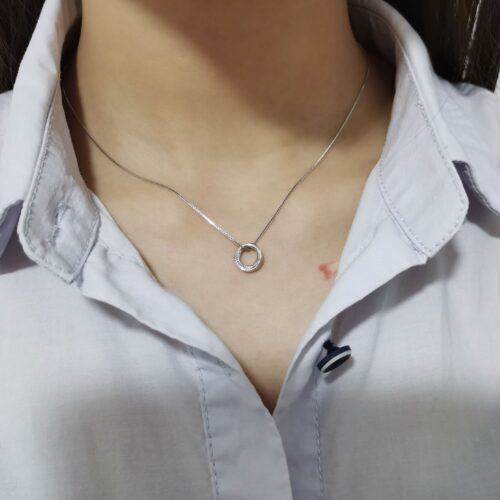 Circle Pendant Necklace