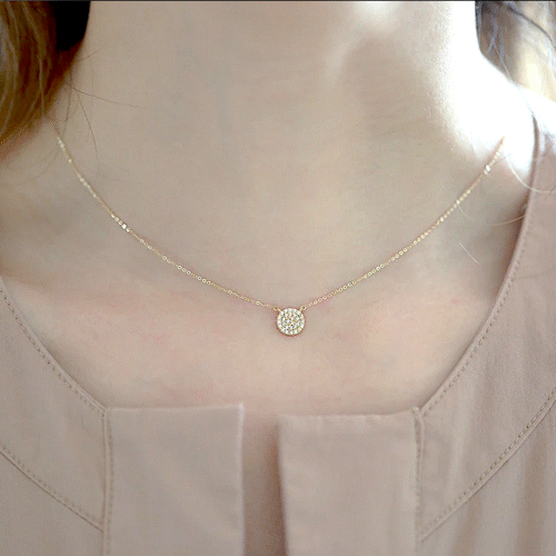 Delicate Round Necklace