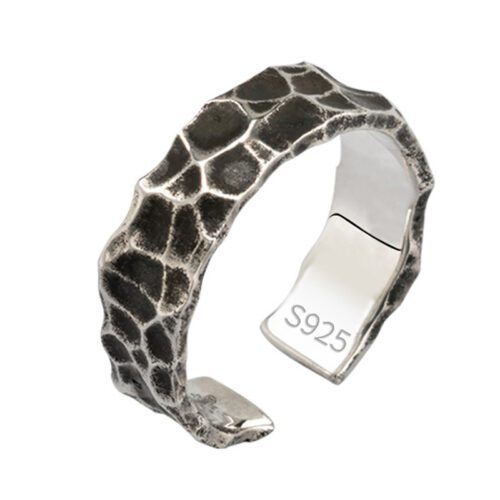 Ironclad 925 Sterling Silver Retro Ring