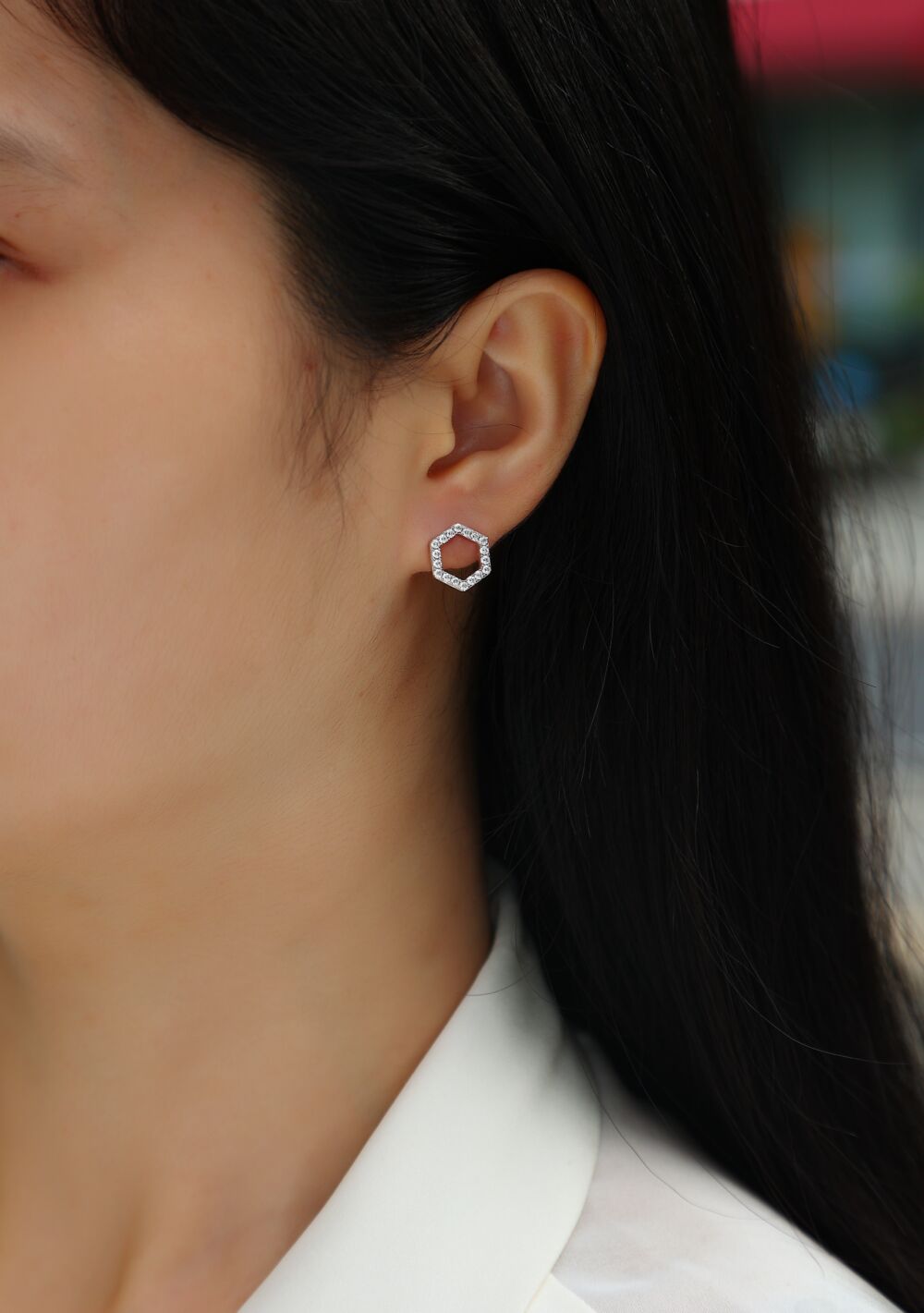Empowering The Future - Fashionable, Trendy And Affordable Jewelry With Moissanite S925 Sterling Silver And Platinum-plated Stud Earrings - Image 5