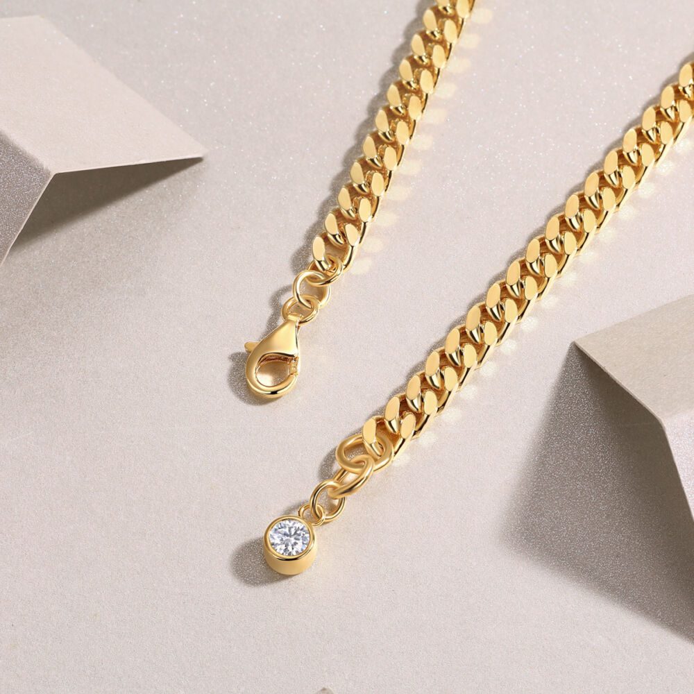 Luxury Fashion Mossan Diamond S925 Silver Bracelet Comparable To Natural Diamonds - Image 4