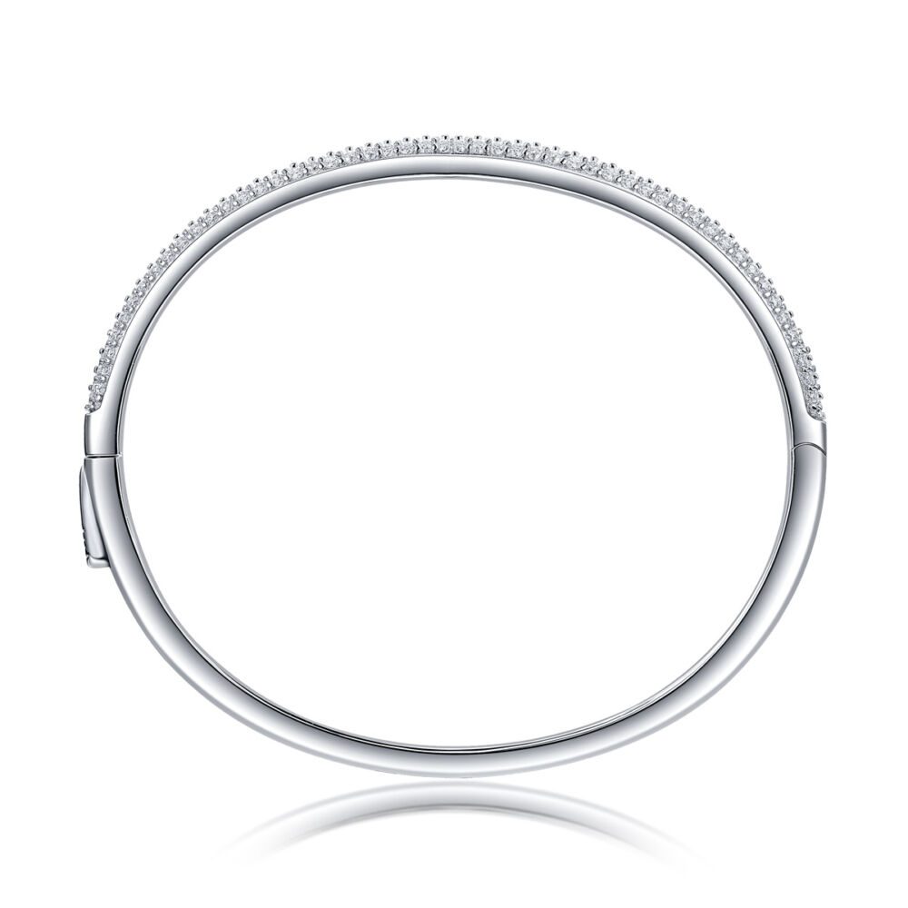 Monologue Luxury Fashion Set Mosan Diamond S925 Silver Bracelet