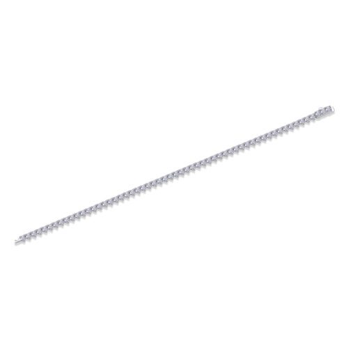 Mark Luxury Fashion Mosan Diamond S925 Silver Bracelet Comparable To Natural Diamonds