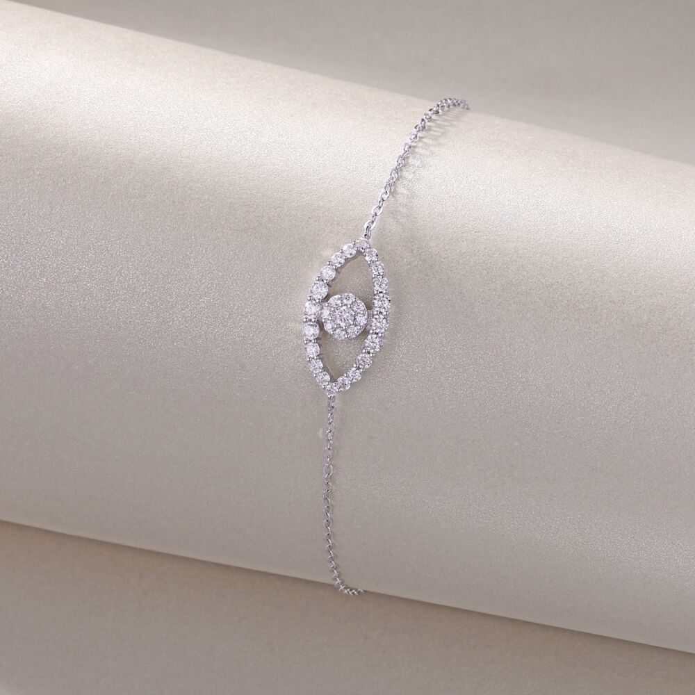 Wishing Elf Luxury Fashion Mosan Diamond S925 Silver Bracelet - Image 4