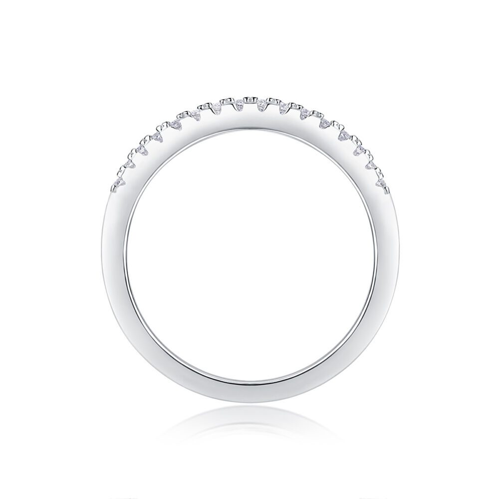 Crown Diamond Ring Luxury And Stylish Moissanite Silver Ring - Image 2
