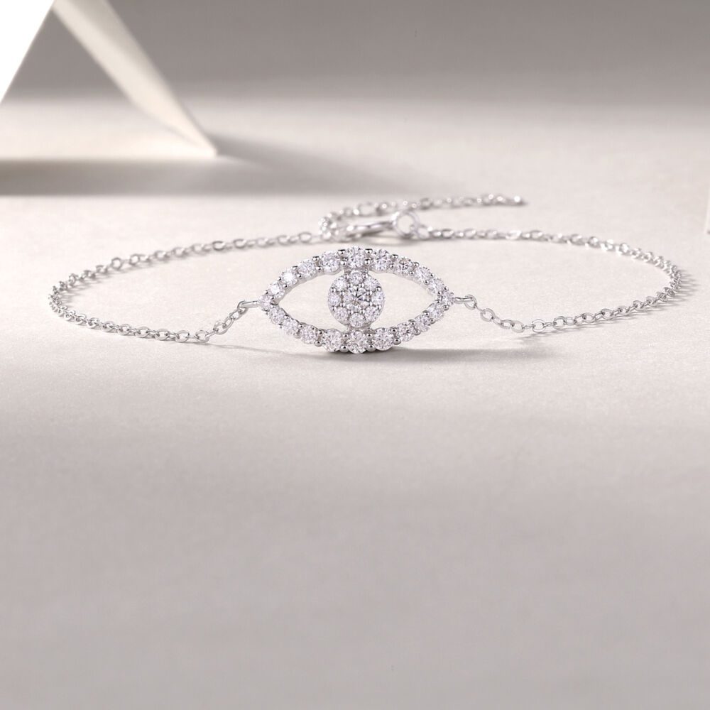 Wishing Elf Luxury Fashion Mosan Diamond S925 Silver Bracelet - Image 3