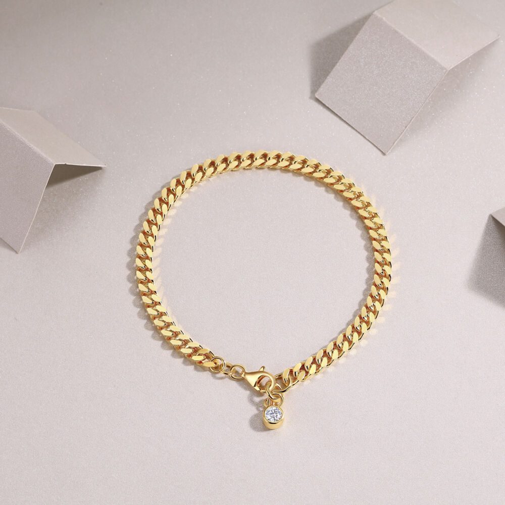 Luxury Fashion Mossan Diamond S925 Silver Bracelet Comparable To Natural Diamonds - Image 3