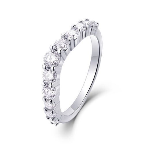 Crown Diamond Ring Wedding Ring Luxury Fashion Set Moissanite Silver Ring