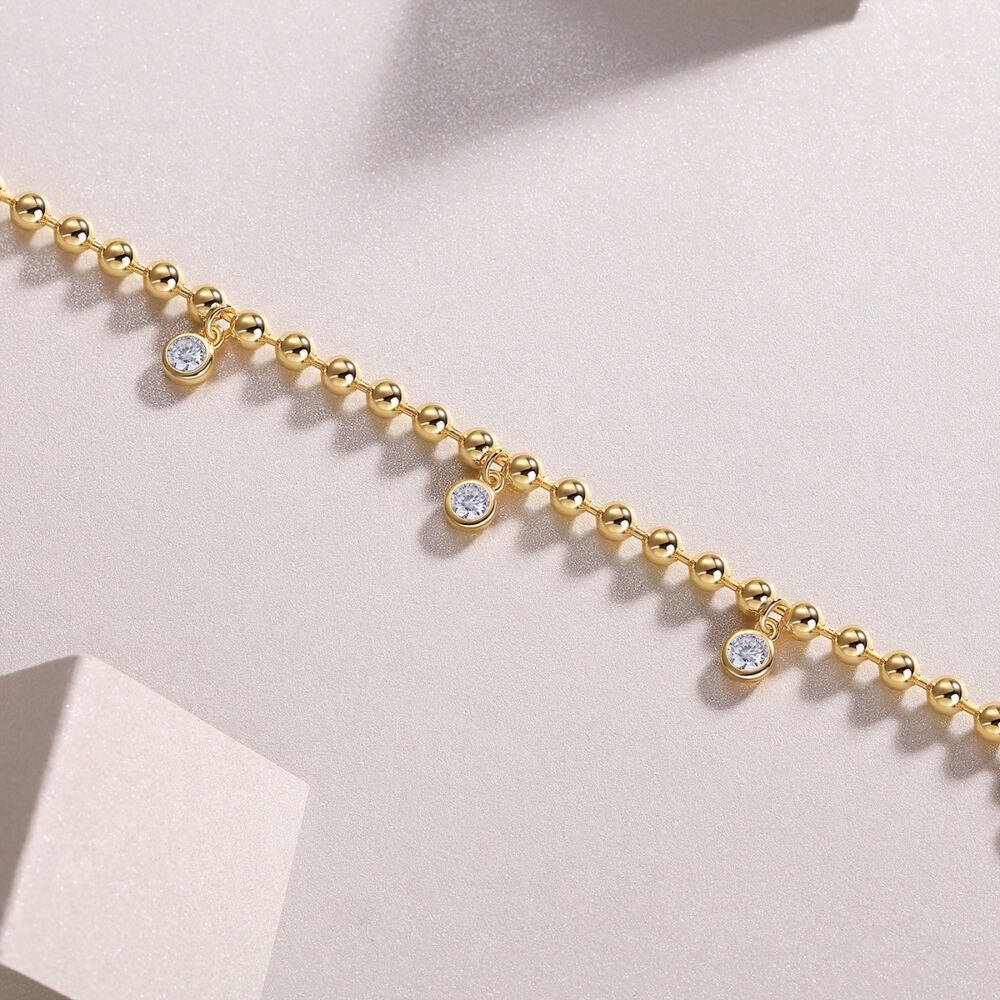 Luxury Fashion Mossan Diamond S925 Silver Bracelet Comparable To Natural Diamonds - Image 3