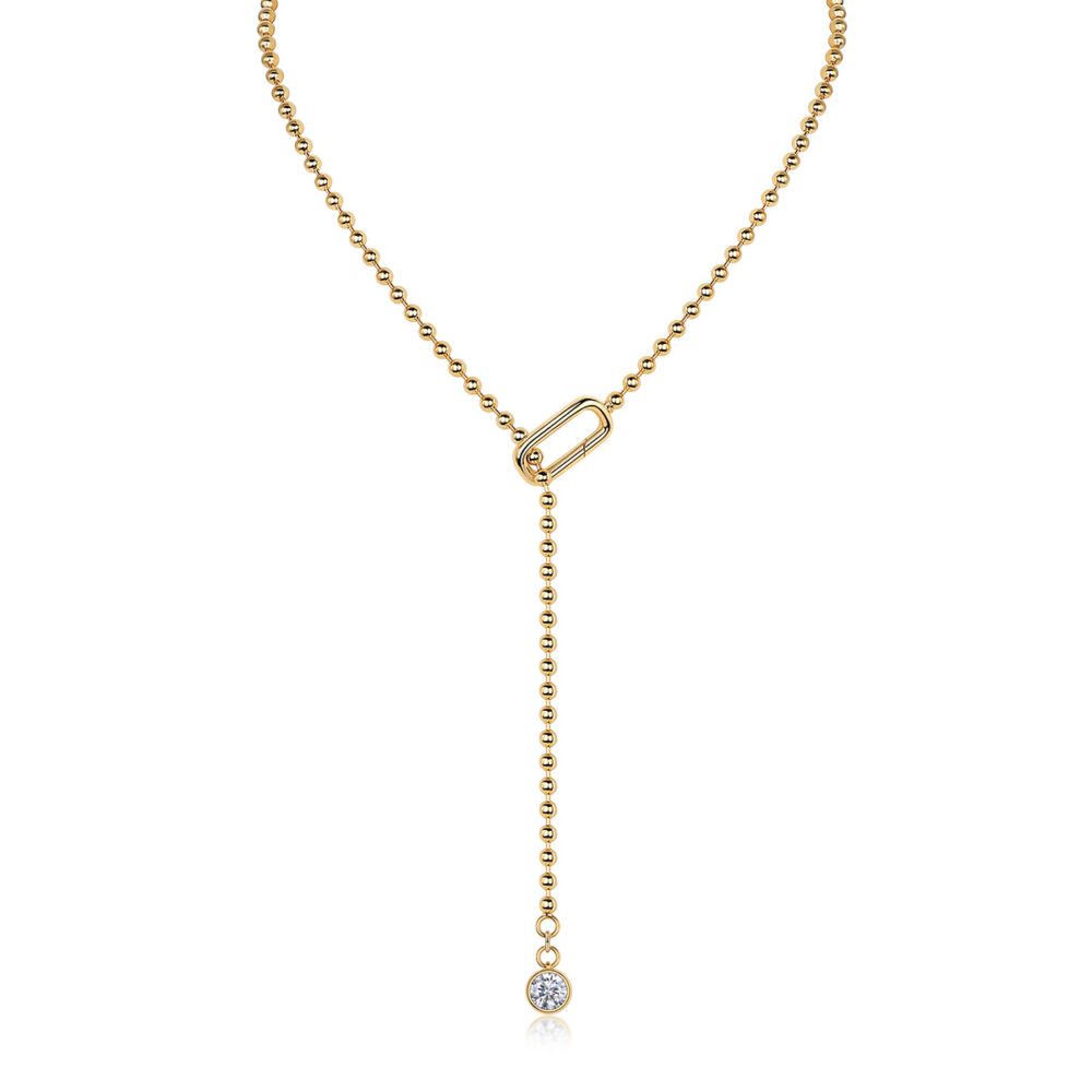 Gem Tassels Luxury Fashion Diamond Pendant Necklace Set With Mosan Diamond Silver Ornaments