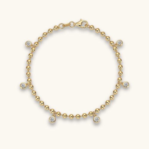 Luxury Fashion Mossan Diamond S925 Silver Bracelet Comparable To Natural Diamonds
